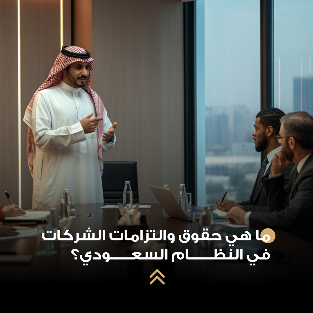 ما هي حقوق والتزامات الشركات في النظام السعودي؟