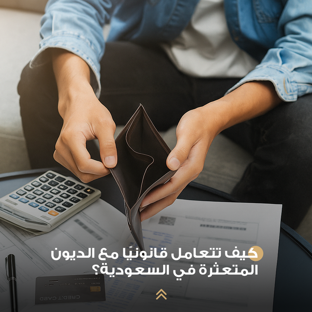 كيف تتعامل قانونيًا مع الديون المتعثرة في السعودية؟