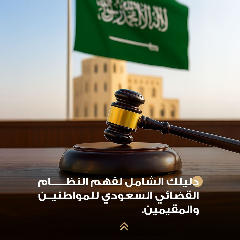 دليلك الشامل لفهم النظام القضائي السعودي للمواطنين والمقيمين