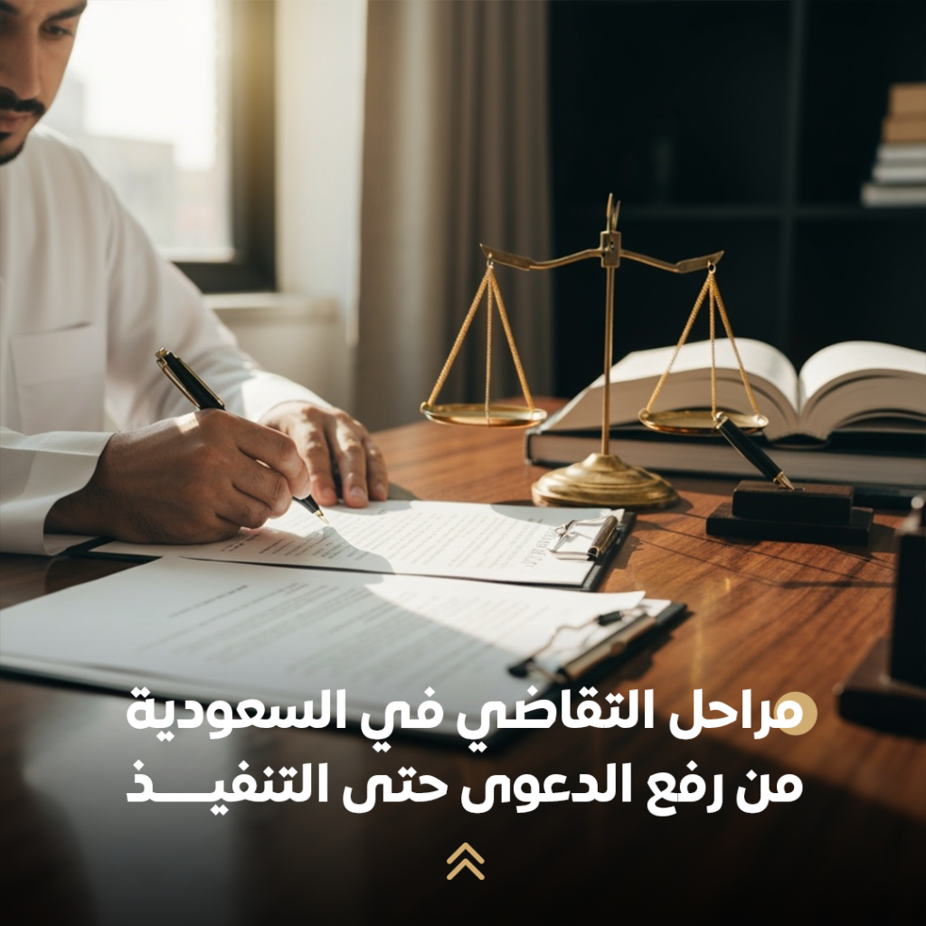 مراحل التقاضي في السعودية من رفع الدعوى حتى التنفيذ 