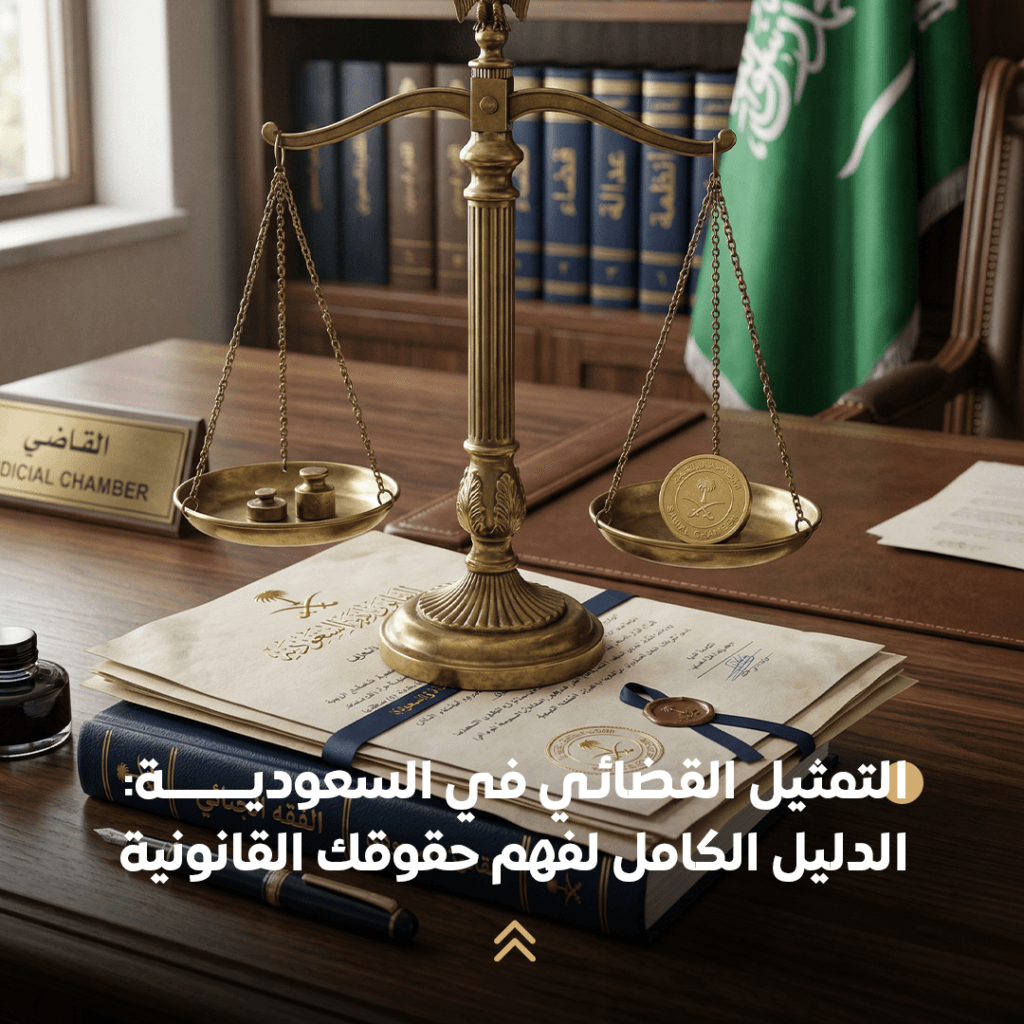 التمثيل القضائي في السعودية: الدليل الكامل لفهم حقوقك القانونية