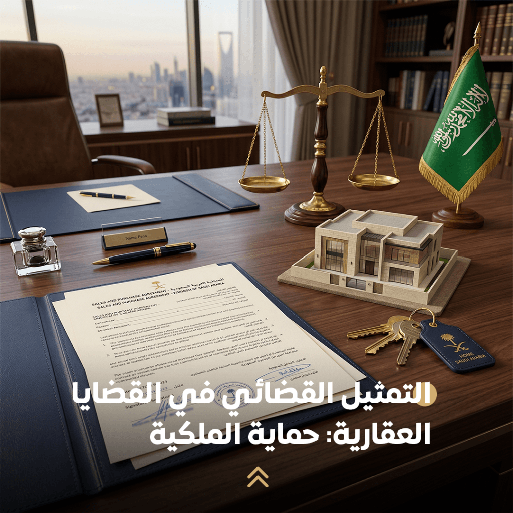 التمثيل القضائي في القضايا العقارية: حماية الملكية 