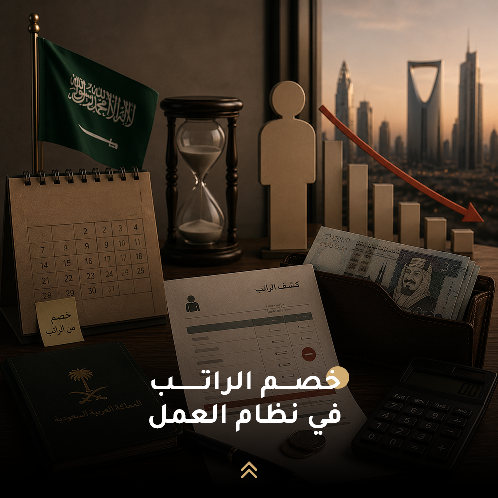 خصم الراتب في نظام العمل
