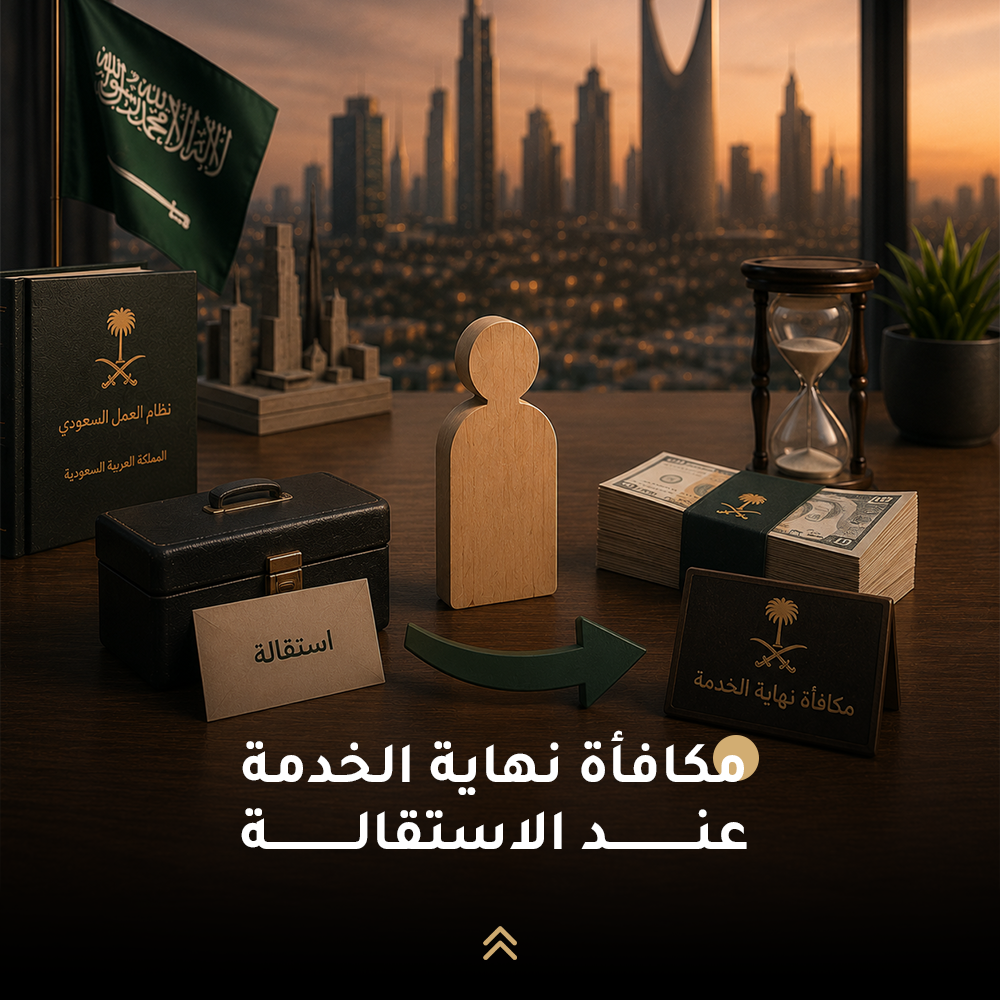 مكافأة نهاية الخدمة عند الاستقالة