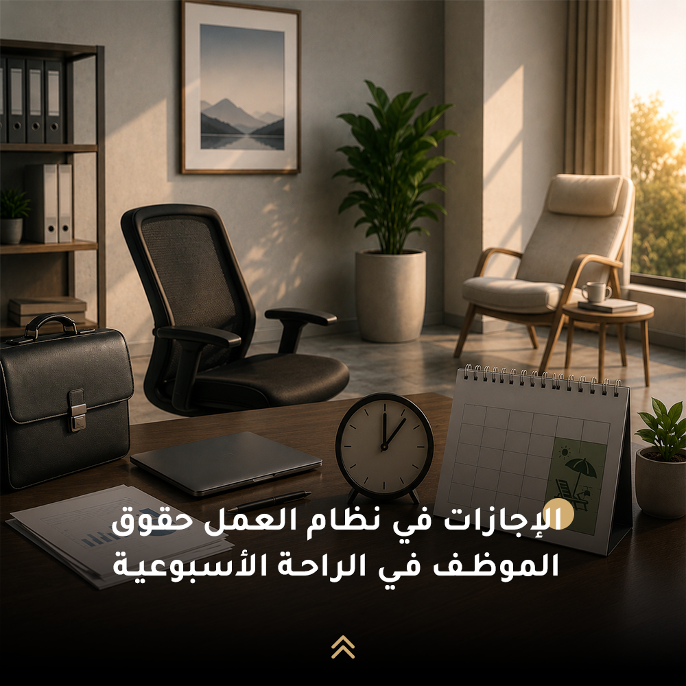 الإجازات في نظام العمل السعودي حقوق الموظف في الراحة الأسبوعية والإجازات السنوية والمرضية