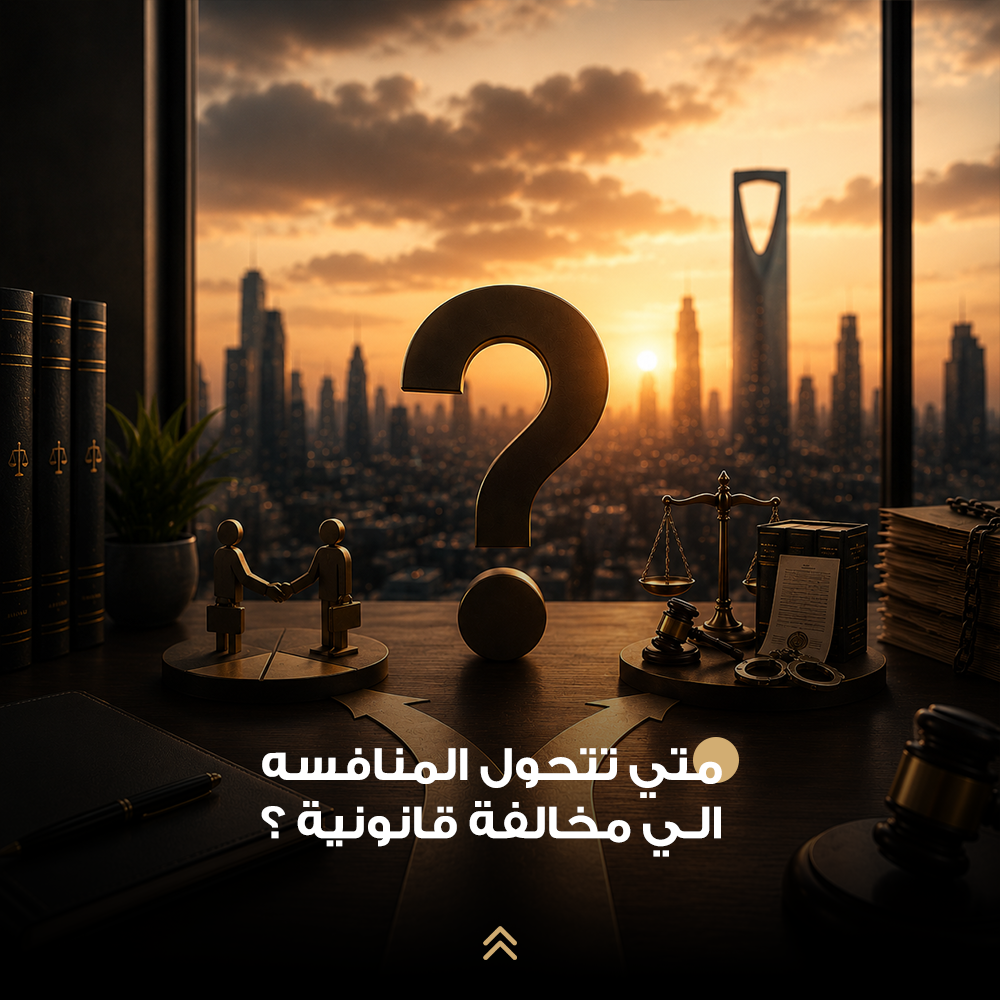 متى تتحول المنافسة إلى مخالفة قانونية؟