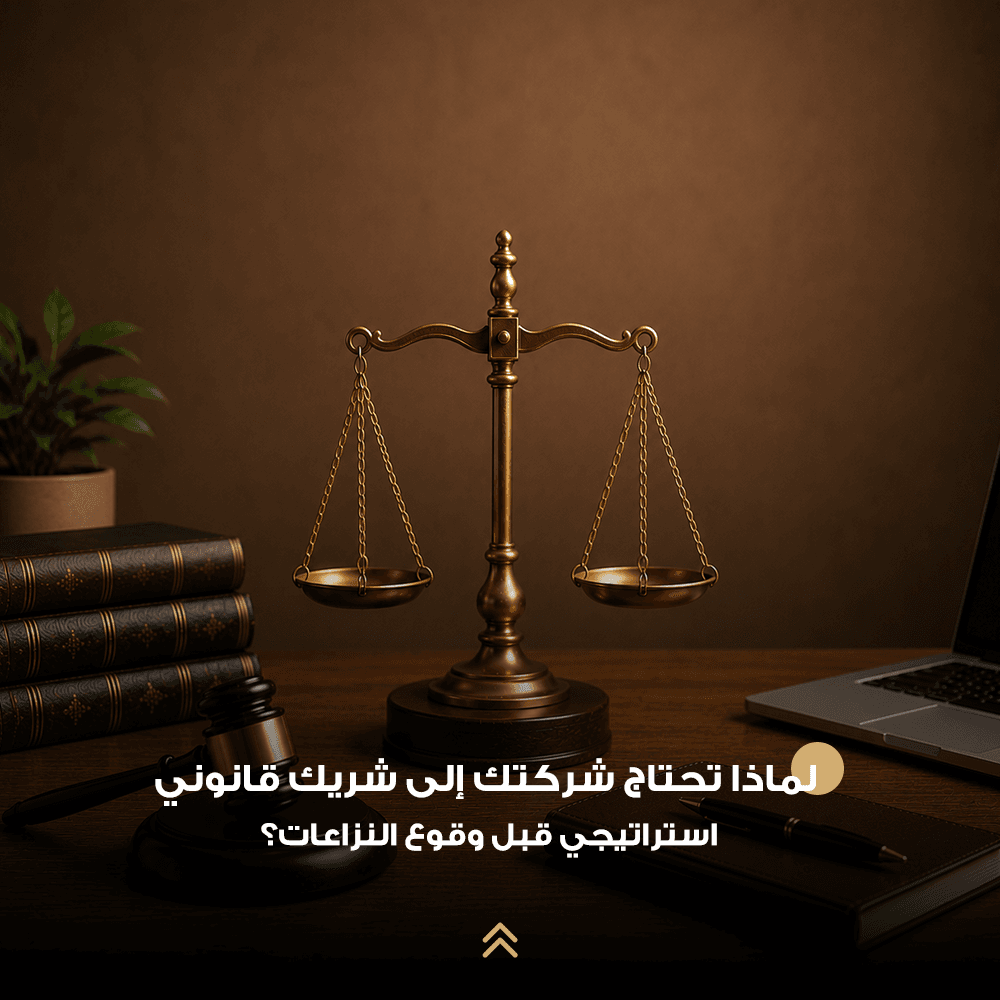 لماذا تحتاج شركتك إلى شريك قانوني استراتيجي قبل وقوع النزاعات؟